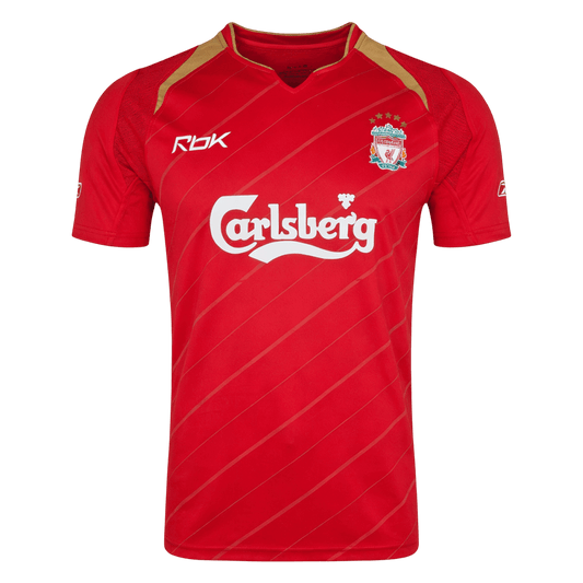 Retro Liverpool Thuis Voetbalshirt 2005/06
