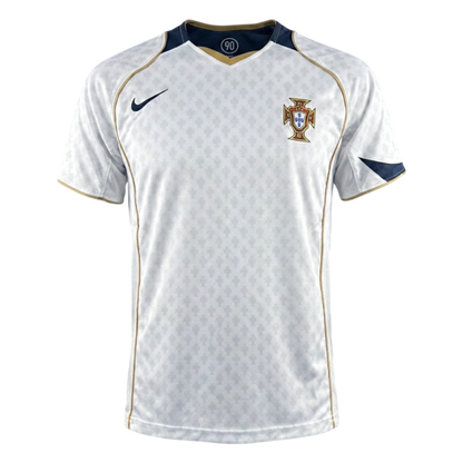 Retro Portugal Uit Voetbalshirt 2004
