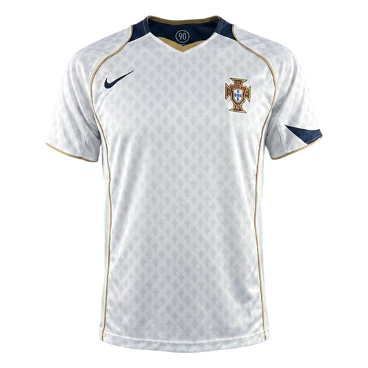 Retro Portugal Uit Voetbalshirt 2004