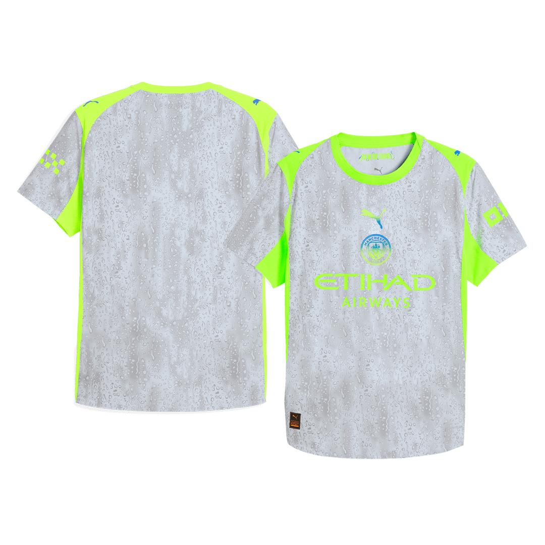 Manchester City Derde Spelersversie Voetbalshirt 2025/26 - Slim Fit