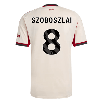 SZOBOSZLAI #8 Heren Liverpool Uit Voetbalshirt 2025/26