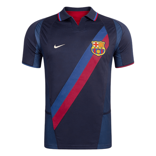 Retro Barcelona Third Voetbalshirt 2002/03 - voorkant