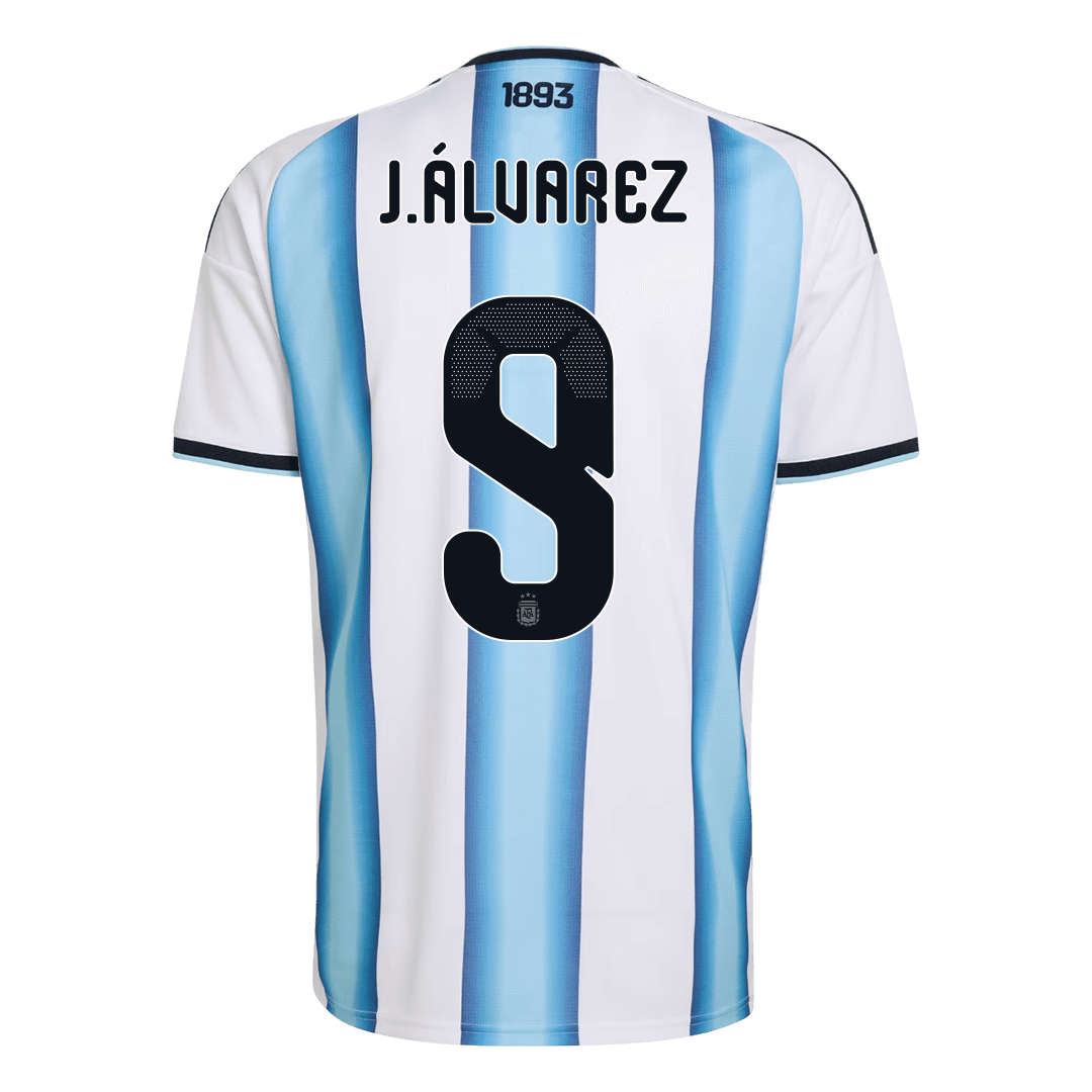 J.ÁLVAREZ #9 Heren Argentina Thuis Voetbalshirt 2026