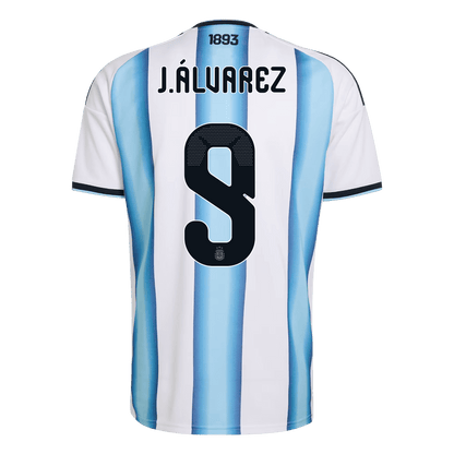 J.ÁLVAREZ #9 Heren Argentina Thuis Voetbalshirt 2026