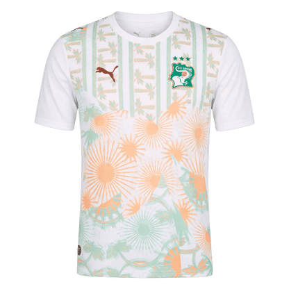 Heren Côte d'Ivoire Uit Voetbalshirt WK Voetbal 2026 - voorkant