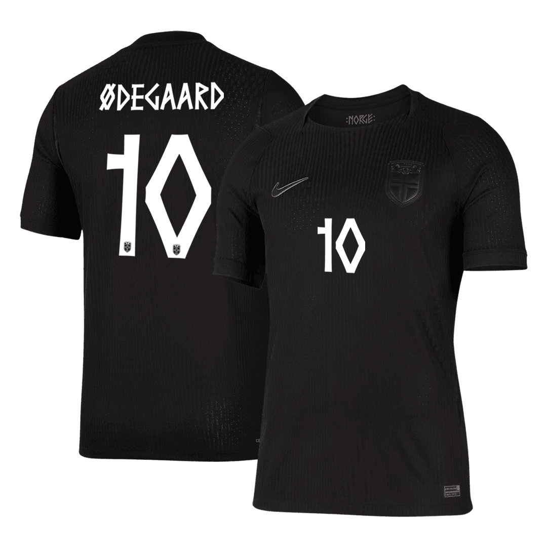 ØDEGAARD #10 Noorwegen Spelersversie Uitshirt WK Voetbal 2026 - slim fit