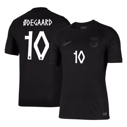 ØDEGAARD #10 Noorwegen Spelersversie Uitshirt WK Voetbal 2026 - slim fit
