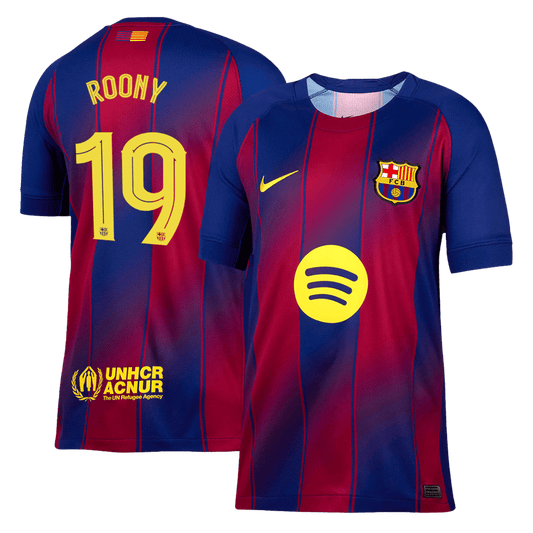 ROONY #19 Heren Barcelona Thuis Voetbalshirt 2025/26 - UCL [PREMIUM]