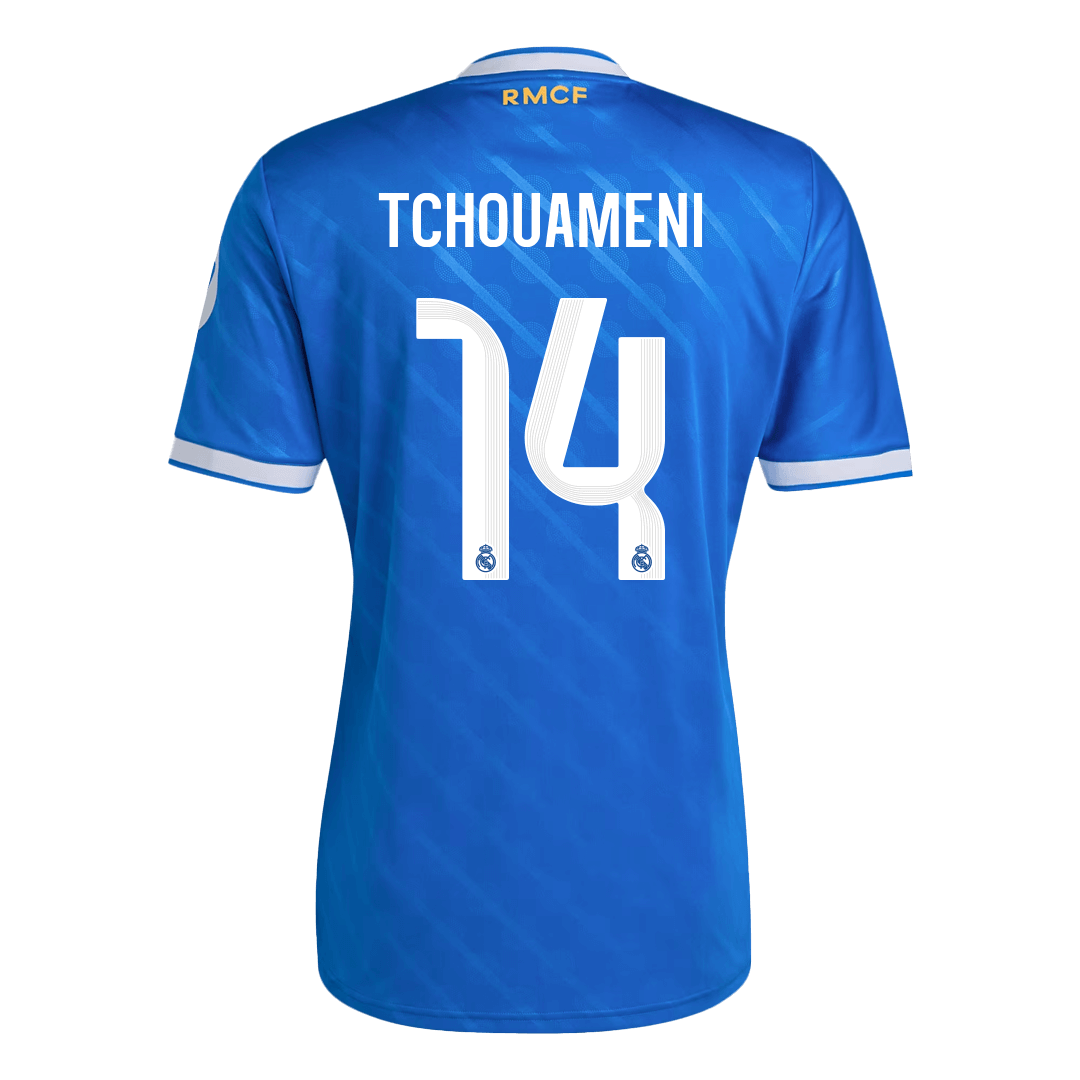 TCHOUAMENI #14 Heren Real Madrid Derde Voetbalshirt 2025/26