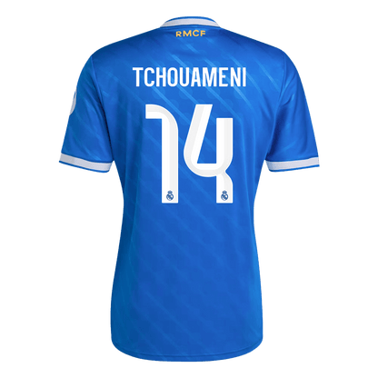 TCHOUAMENI #14 Heren Real Madrid Derde Voetbalshirt 2025/26