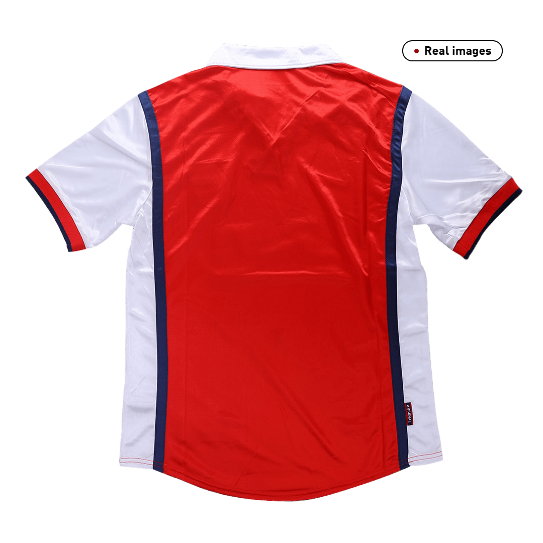 Retro Arsenal Thuis Voetbalshirt 1998/99 - close-up
