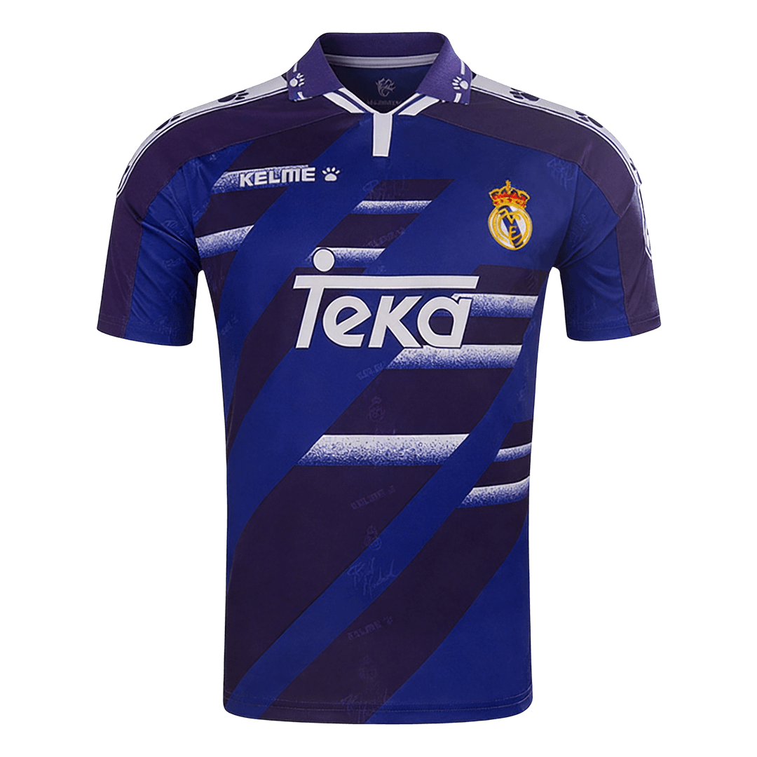 Retro Real Madrid Uit Voetbalshirt 1994/96 - voorkant