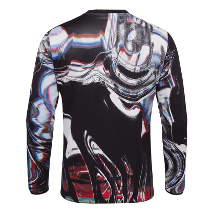 Maillot de football à manches longues d'avant-match de Manchester United pour hommes, saison 2025/26