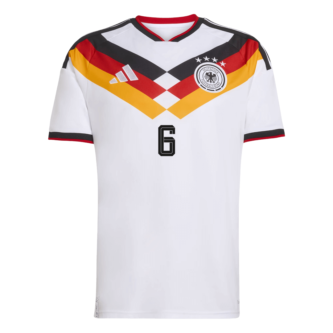 KIMMICH #6 Heren Germany Thuis Voetbalshirt 2026