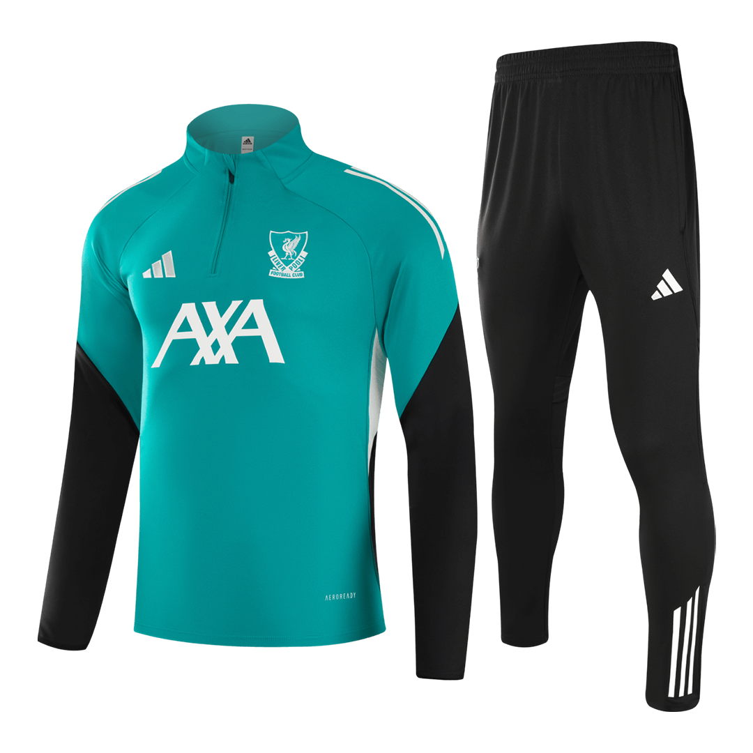 Liverpool Joggingpak met rit Set(top+broek) 2025/26 Green