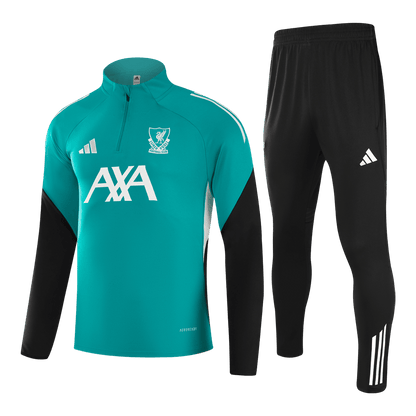 Liverpool Joggingpak met rit Set(top+broek) 2025/26 Green
