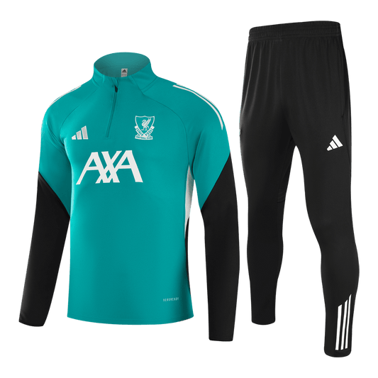 Liverpool Joggingpak met rit Set(top+broek) 2025/26 Green
