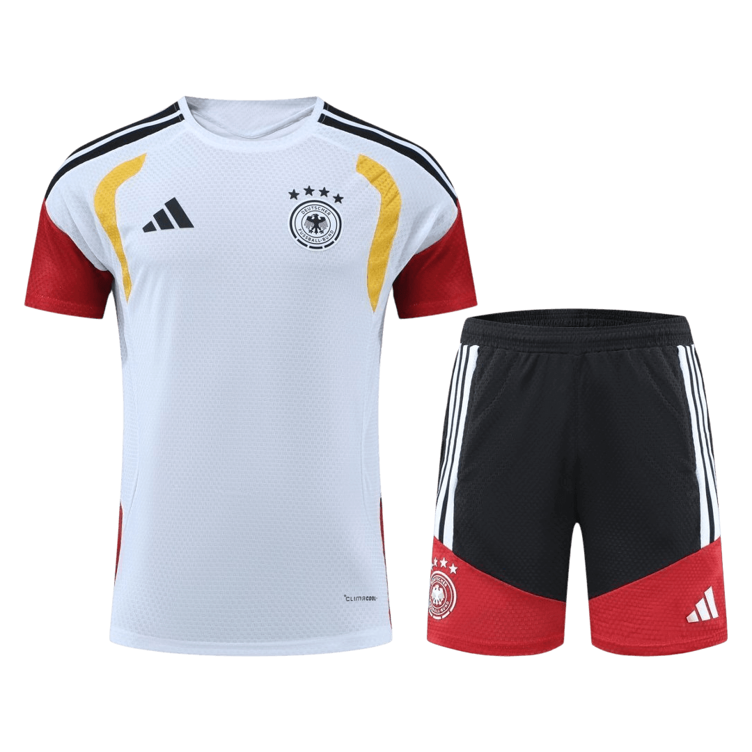 Germany Pre-Match Spelersversie Set WK Voetbal 2026 - Slim Fit - voorkant
