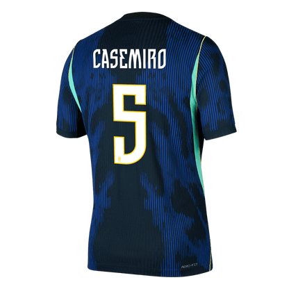 CASEMIRO #5 Brazil Uit Spelersversie Voetbalshirt WK Voetbal 2026 - Slim Fit