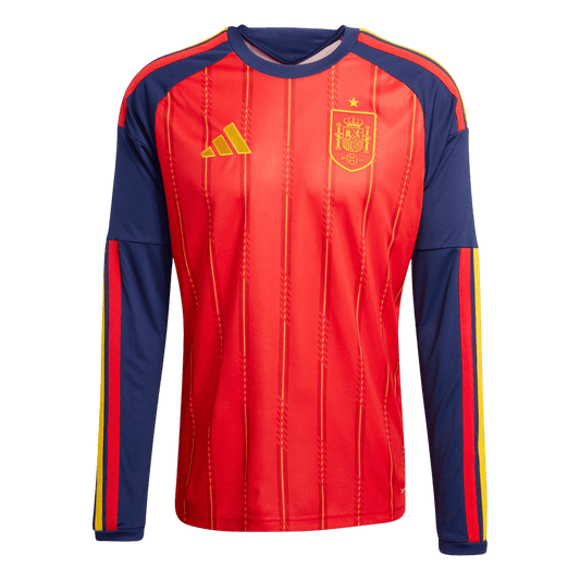 Heren Spain Thuis Lange Mouwen Voetbalshirt 2026