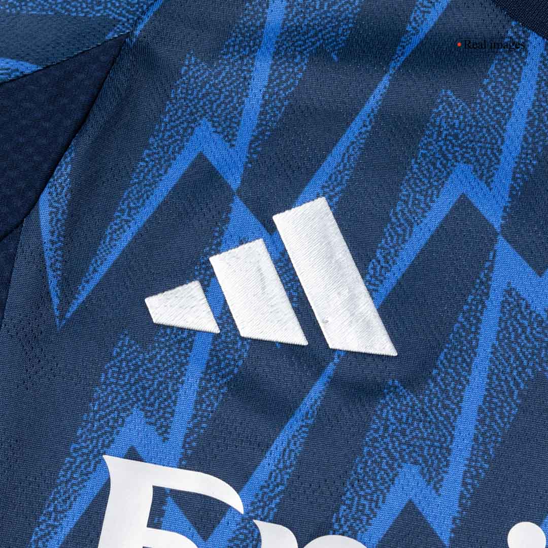 RICE #41 Arsenal Uit Spelersversie Voetbalshirt 2025/26 - Slim Fit - close-up