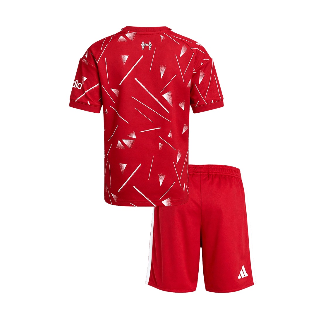 Jeugd Liverpool Thuis Tenue 2026/27 - achterkant