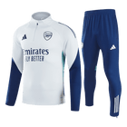 Arsenal Joggingpak met rit Set(top+broek) 2025/26 White
