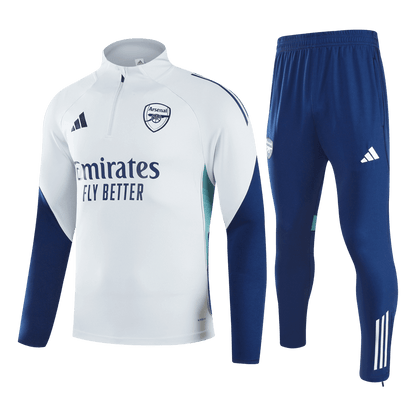 Arsenal Joggingpak met rit Set(top+broek) 2025/26 White