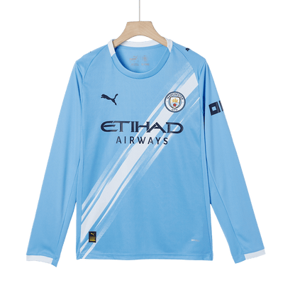 Heren Manchester City Thuis Lange Mouwen Voetbalshirt 2025/26
