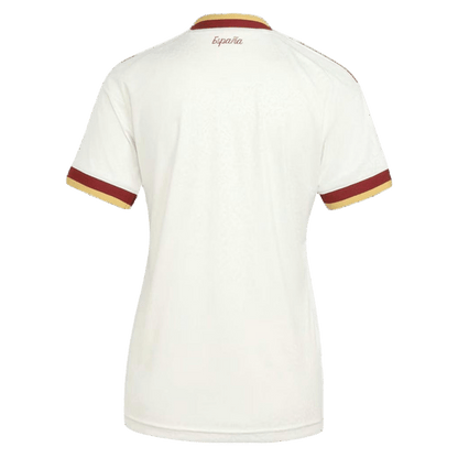 Dames Spain Uit Voetbalshirt 2026 - achterkant