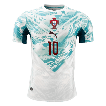 BERNARDO #10 Portugal Uit Spelersversie Voetbalshirt WK Voetbal 2026 - Slim Fit