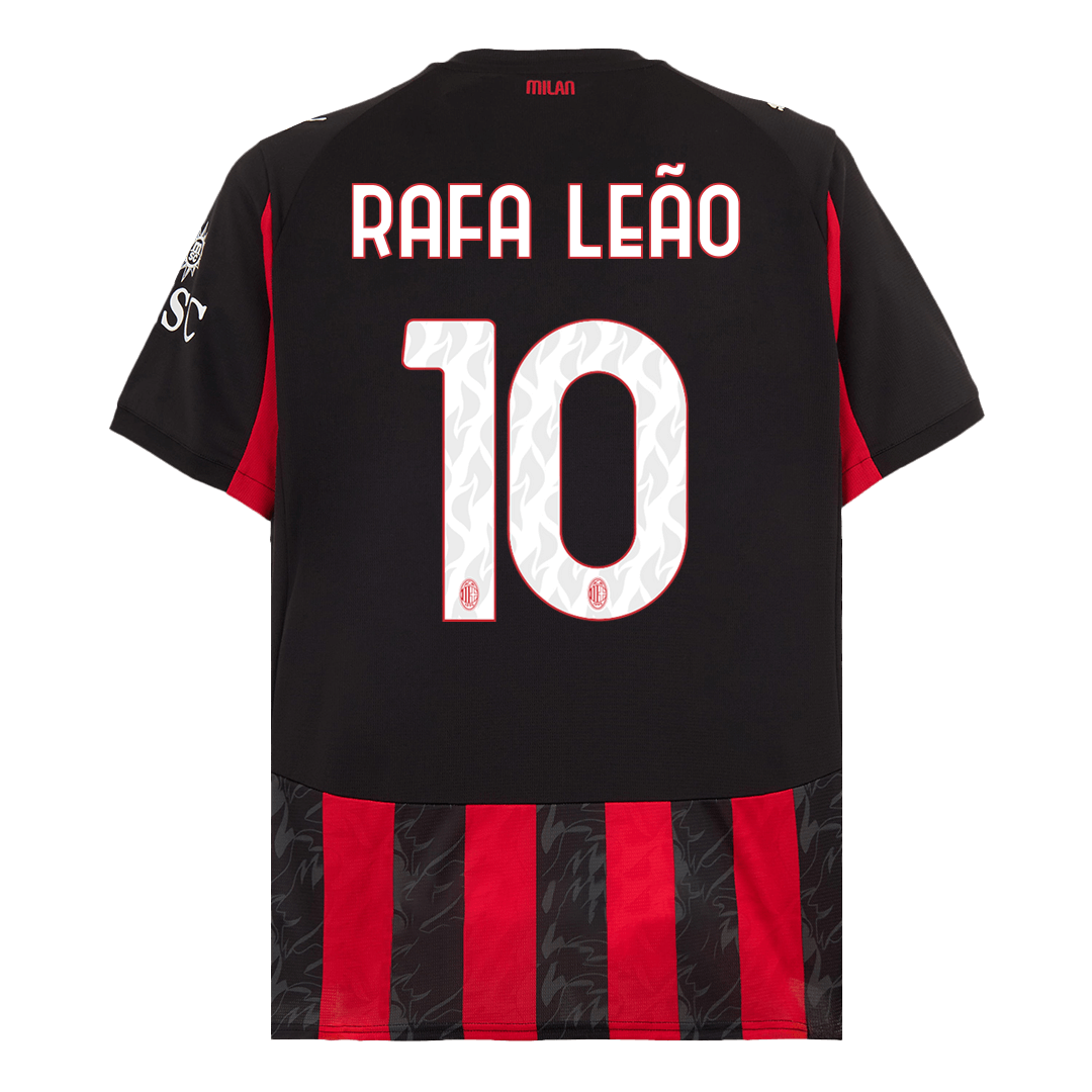 RAFA LEÃO #10 Heren AC Milan Thuis Voetbalshirt 2025/26 [PREMIUM]
