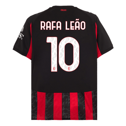 RAFA LEÃO #10 Heren AC Milan Thuis Voetbalshirt 2025/26 [PREMIUM]