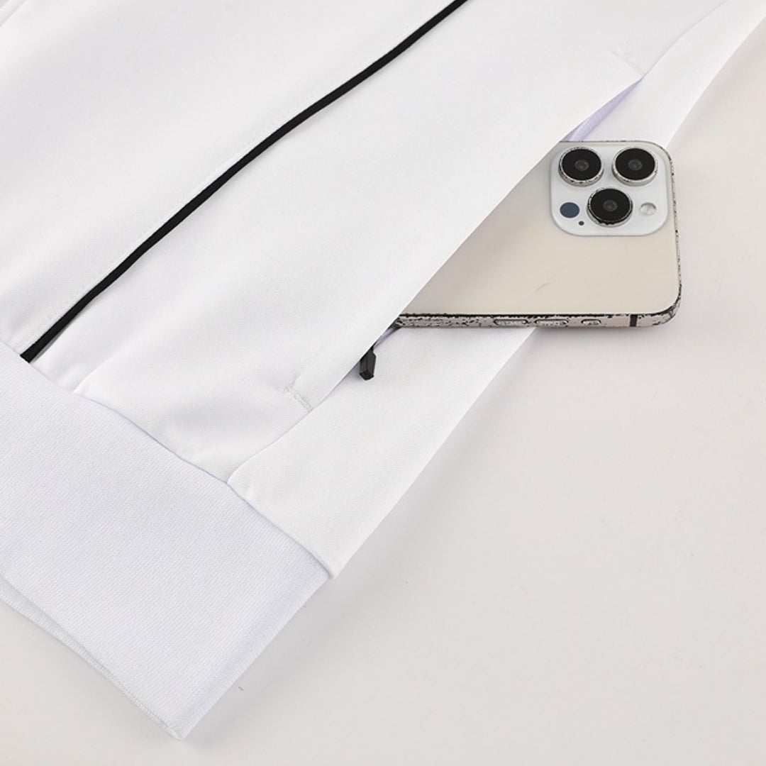 AC Milan Trainingsjack Set(Jas+Broek) 2025/26 White