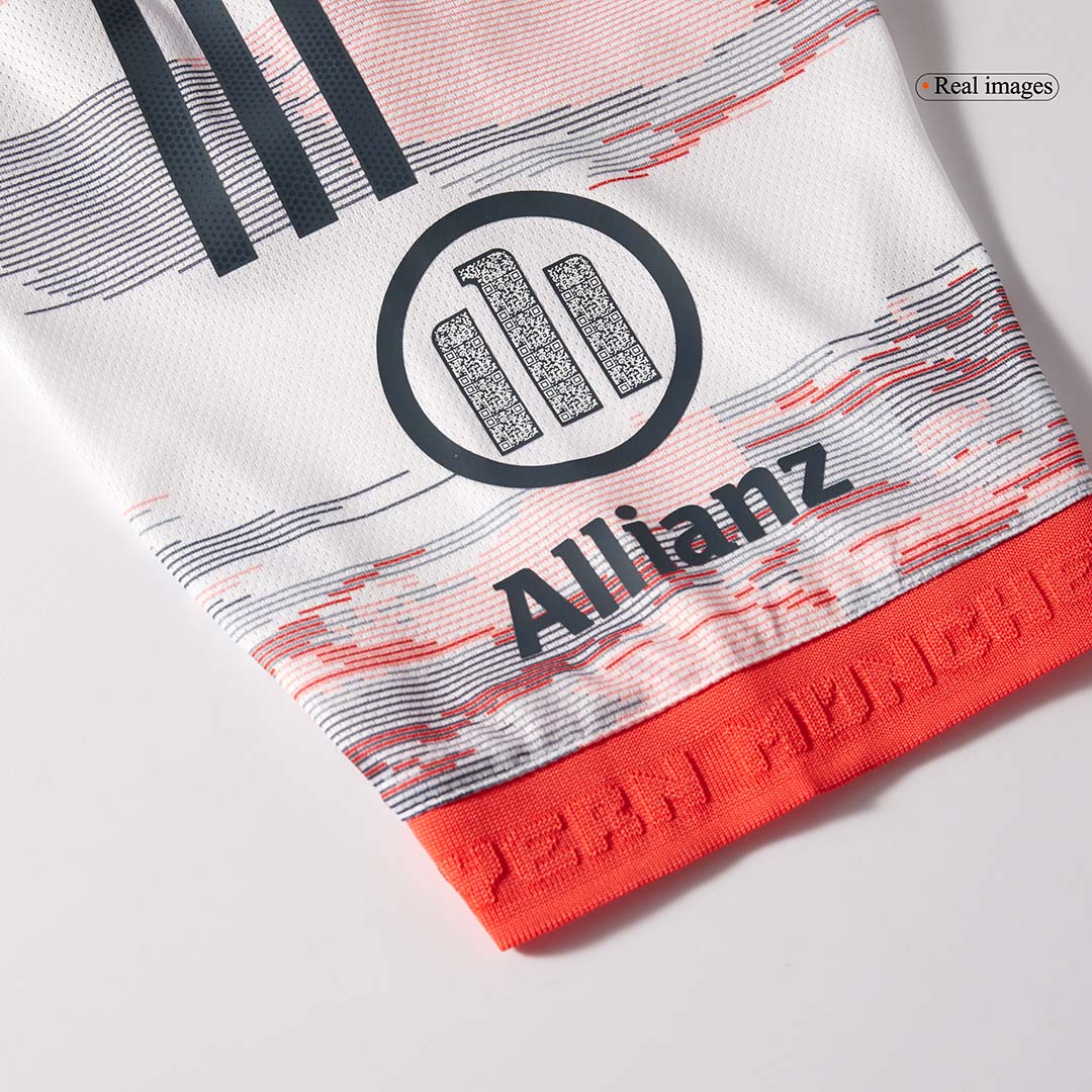UPAMECANO #2 Bayern Munich Uit Spelersversie Voetbalshirt 2025/26 - Slim Fit