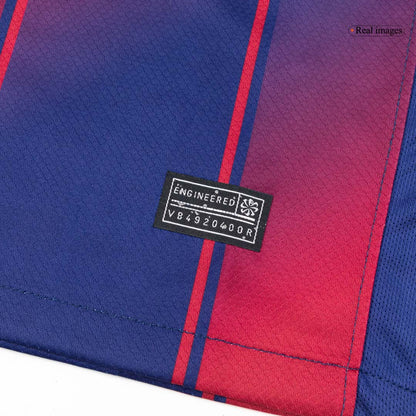 Maillot de football à manches longues domicile Barcelone 2025/26 pour homme
