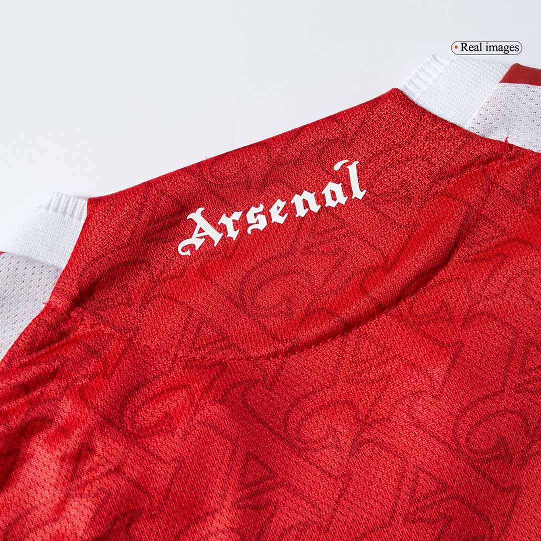 ØDEGAARD #8 Arsenal Thuis Spelersversie Voetbalshirt 2025/26 - Slim Fit - achterkant