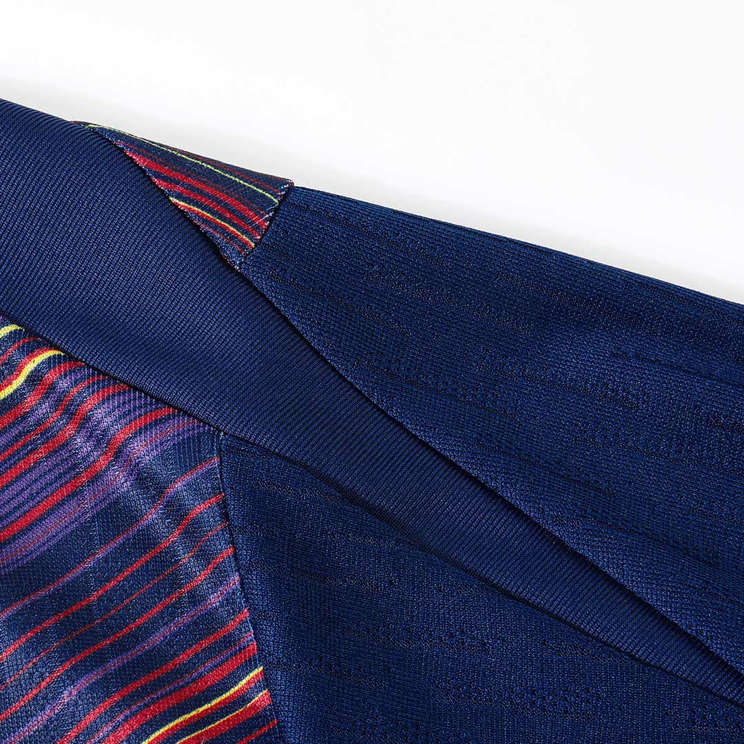 Barcelona Joggingpak met rit Set(top+broek) 2025/26 Colorful