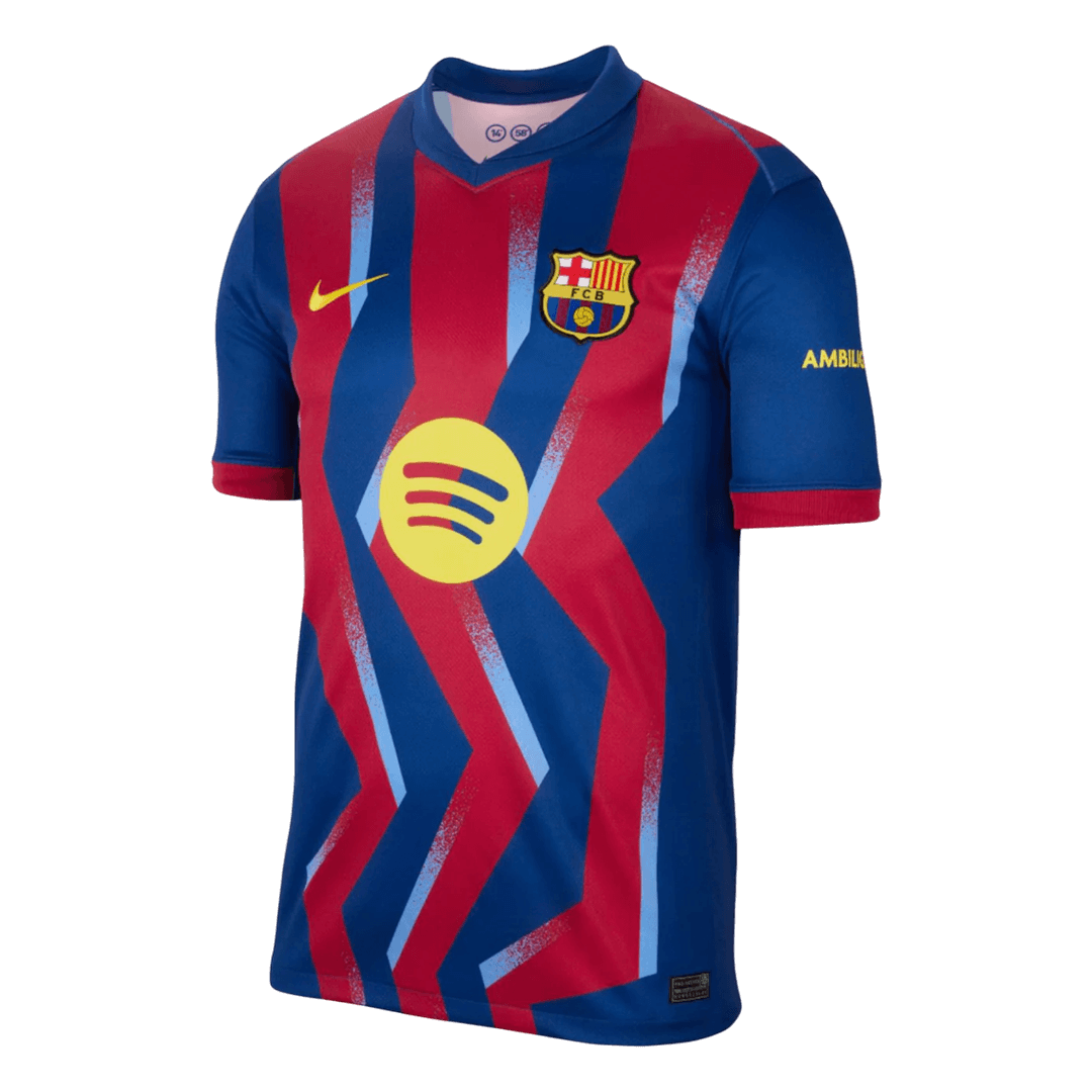 Heren Barcelona Fourth Away Voetbalshirt 2025/26 - voorkant
