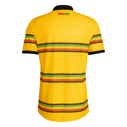 Jamaica Thuis Spelersversie Voetbalshirt WK Voetbal 2026 - Slim Fit - detail