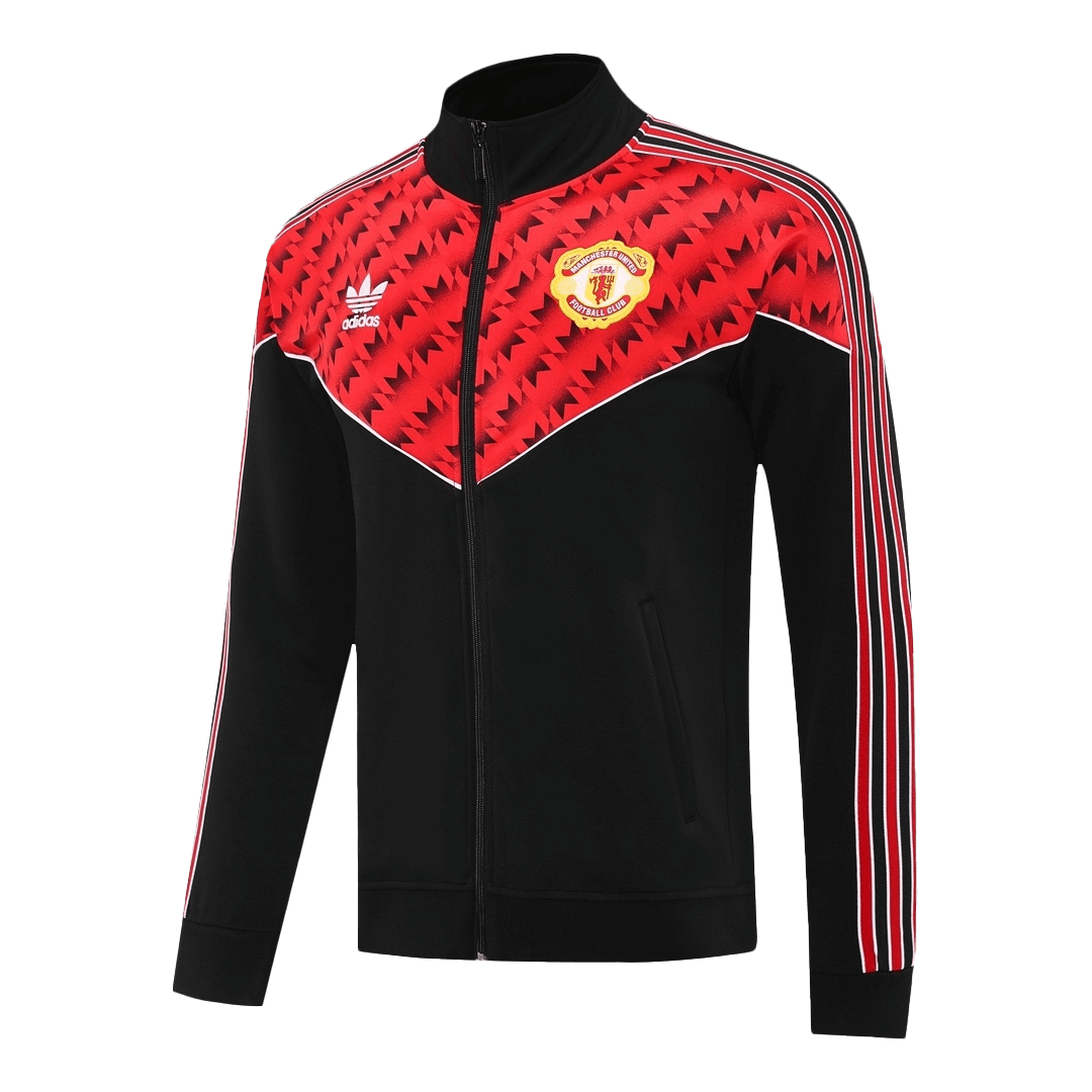 Manchester United Trainingsjack Set(Jas+Broek) 2025/26 Red&Black