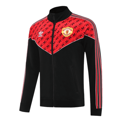 Manchester United Trainingsjack Set(Jas+Broek) 2025/26 Red&Black