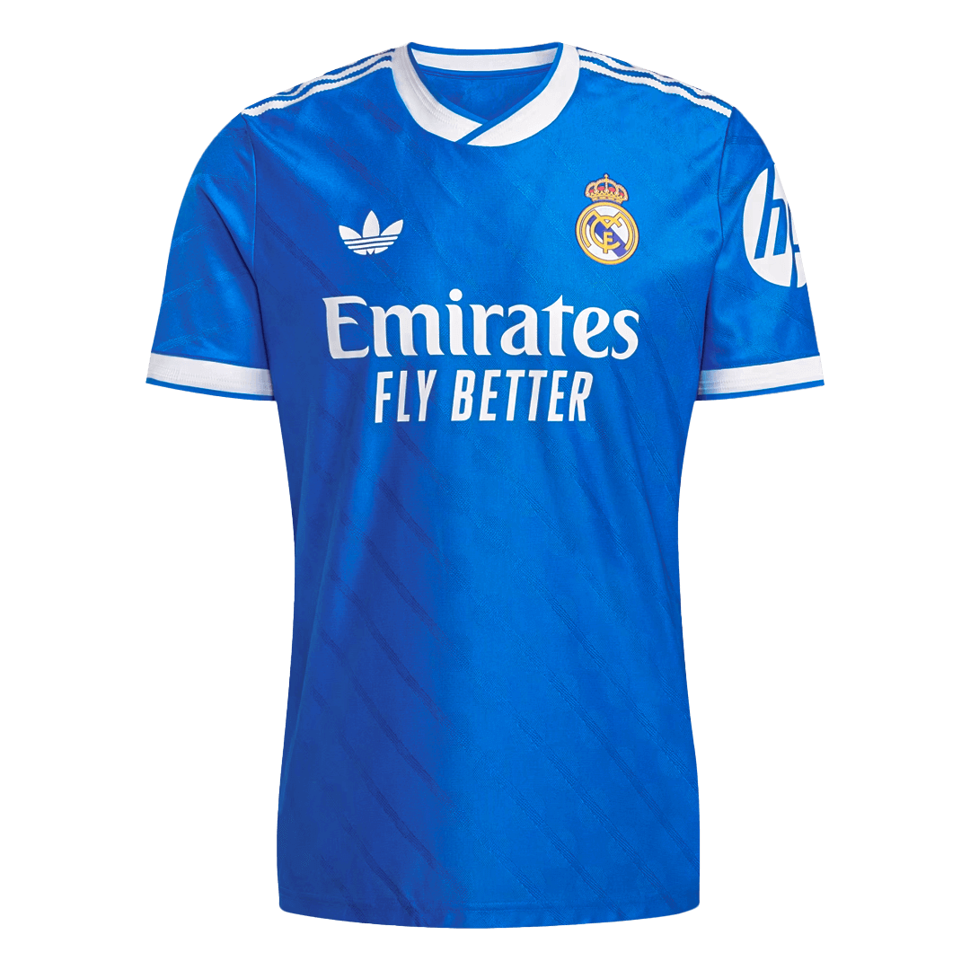 Maillot de football VINI JR. #7 Real Madrid Troisième version 2025/26 - Coupe slim
