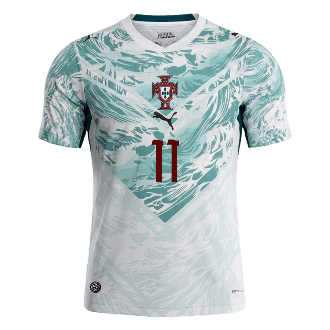 JOÃO FÉLIX #11 Heren Portugal Uit Voetbalshirt WK Voetbal 2026