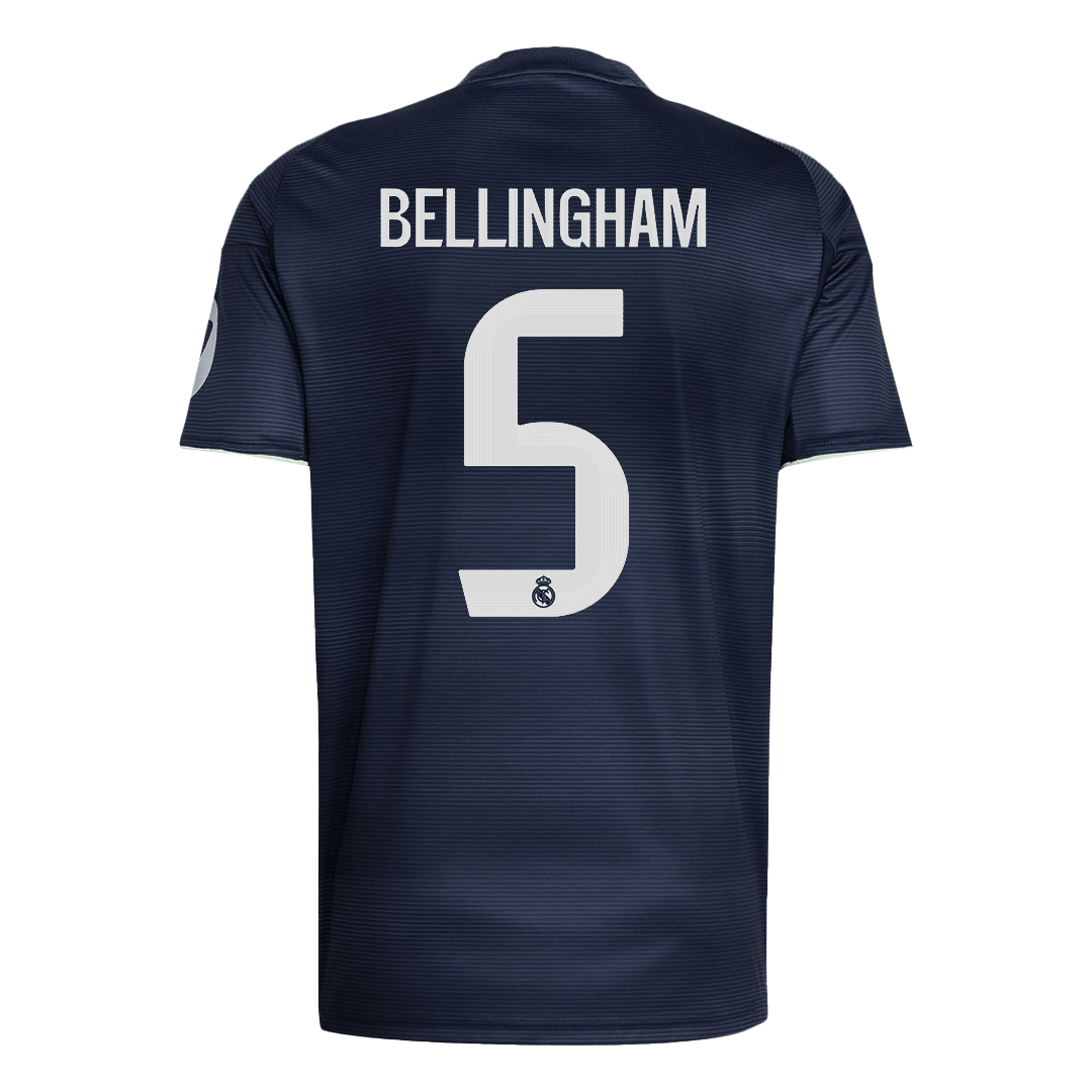 BELLINGHAM #5 Heren Real Madrid Uit Voetbalshirt 2025/26