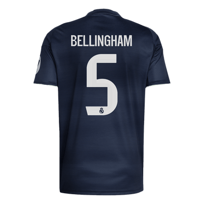 BELLINGHAM #5 Heren Real Madrid Uit Voetbalshirt 2025/26
