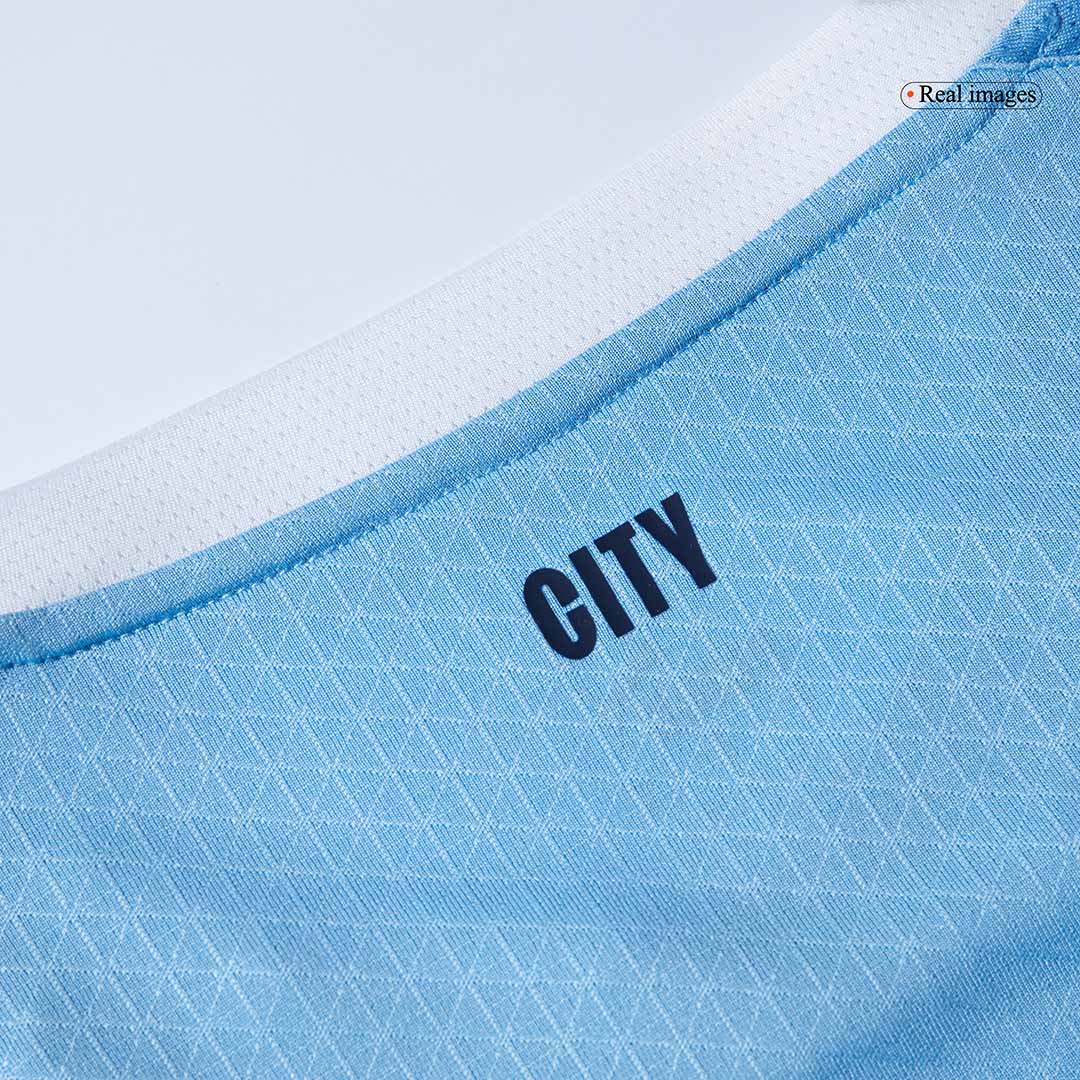 Manchester City Thuis Spelersversie Voetbalshirt 2025/26 - Slim Fit