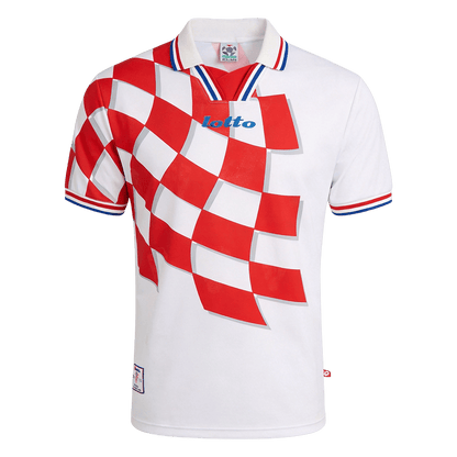 Retro Croatia Thuis Voetbalshirt 1998 - World Cup