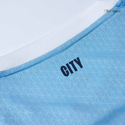 REIJNDERS #4 Manchester City Thuis Spelersversie Voetbalshirt 2025/26 - Slim Fit