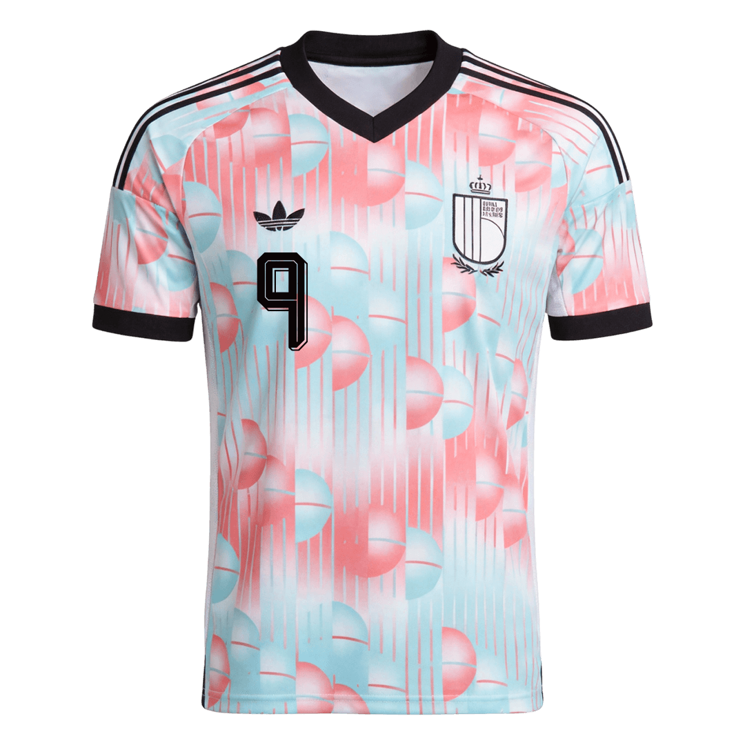 LUKAKU #9 Heren Belgium Uit Voetbalshirt WK Voetbal 2026